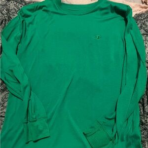 Champion Green Long Sleeve Shirt